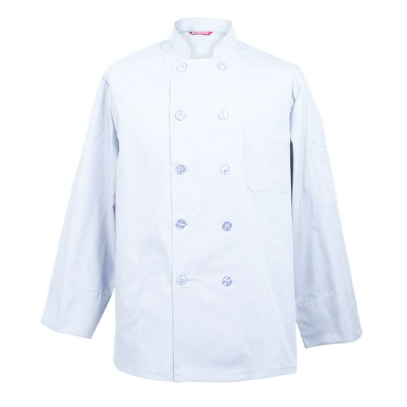 Men's Chef Coat Chef Shirt Cook Coat Barista Baker Uniform Restaurant Clothes Barista Shirt