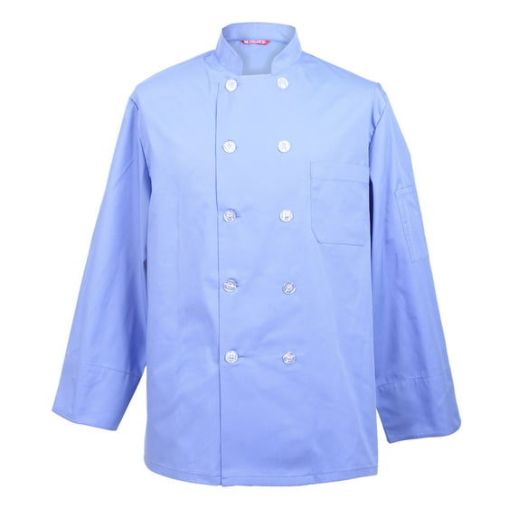 Men's Chef Coat Chef Shirt Cook Coat Barista Baker Uniform Restaurant Clothes Barista Shirt