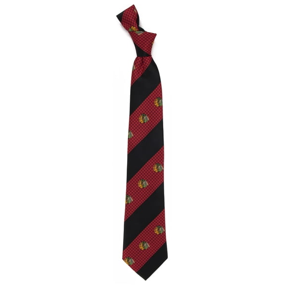 Men's Chicago Blackhawks Geo Stripe Tie