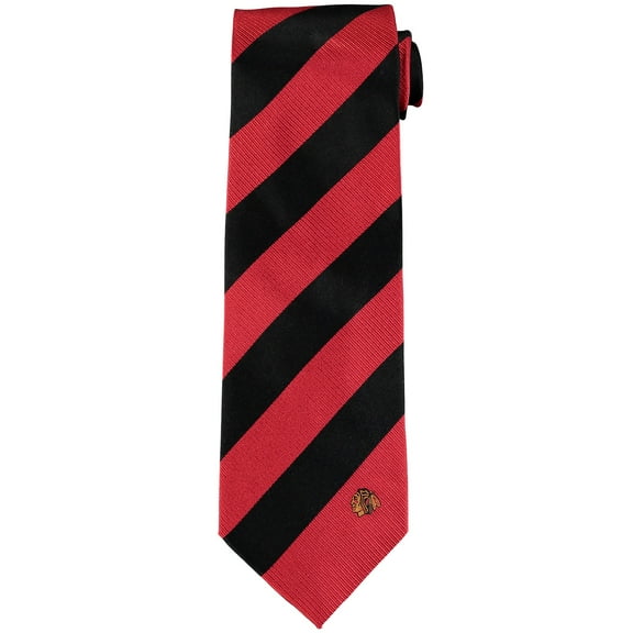 Men's Chicago Blackhawks Regiment Woven Silk Tie