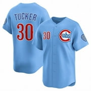 Men's Cubs Kyle Tucker #30 Player T-shirt jersey Classic Sports Short Sleeved Tops Fans Gift Baseball Tee