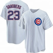 Men's Chicago C Cubs Ryne Sandberg #23 Player T-shirt jersey Classic Sports Short Sleeved Tops Fans Gift Baseball Tee