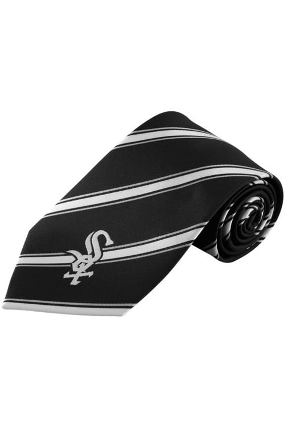 Men's Chicago White Sox Woven Poly Striped Tie