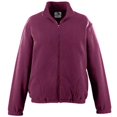thumbnail image 1 of Men's Chill Fleece Full Zip Jacket L Maroon, 1 of 2
