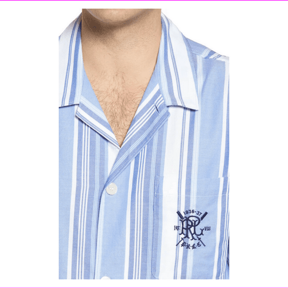 Men's Chilmark Oxford Pajama Top POLO RALPH LAUREN, XL