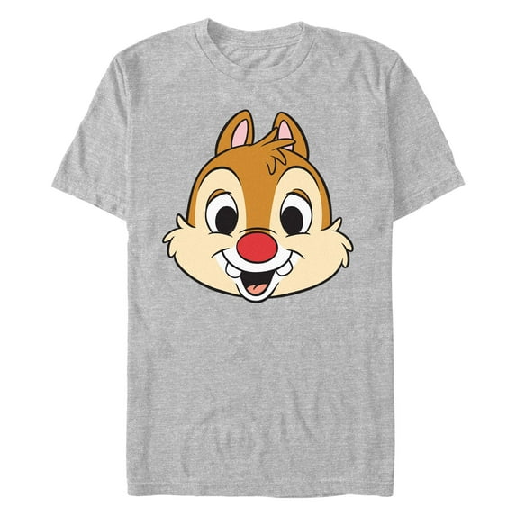 Men's Chip 'n Dale Dale Face Portrait Graphic T-Shirt