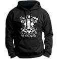 thumbnail image 1 of Men's Christian Jesus Hoodie, Bible Verse Graphic Hooded Sweatshirt, 1 of 8