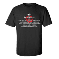 thumbnail image 1 of Men's Christian John 3:16 Scripture Bible Verse For God So Loved the World Jesus Short Sleeve T-shirt-Black-medium, 1 of 4