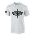 thumbnail image 1 of Men's Christian T-shirt Redeemed Once Lost Now Found Chosen Blessed Forgiven Short Sleeve T-shirt-Ash Grey-xl, 1 of 1