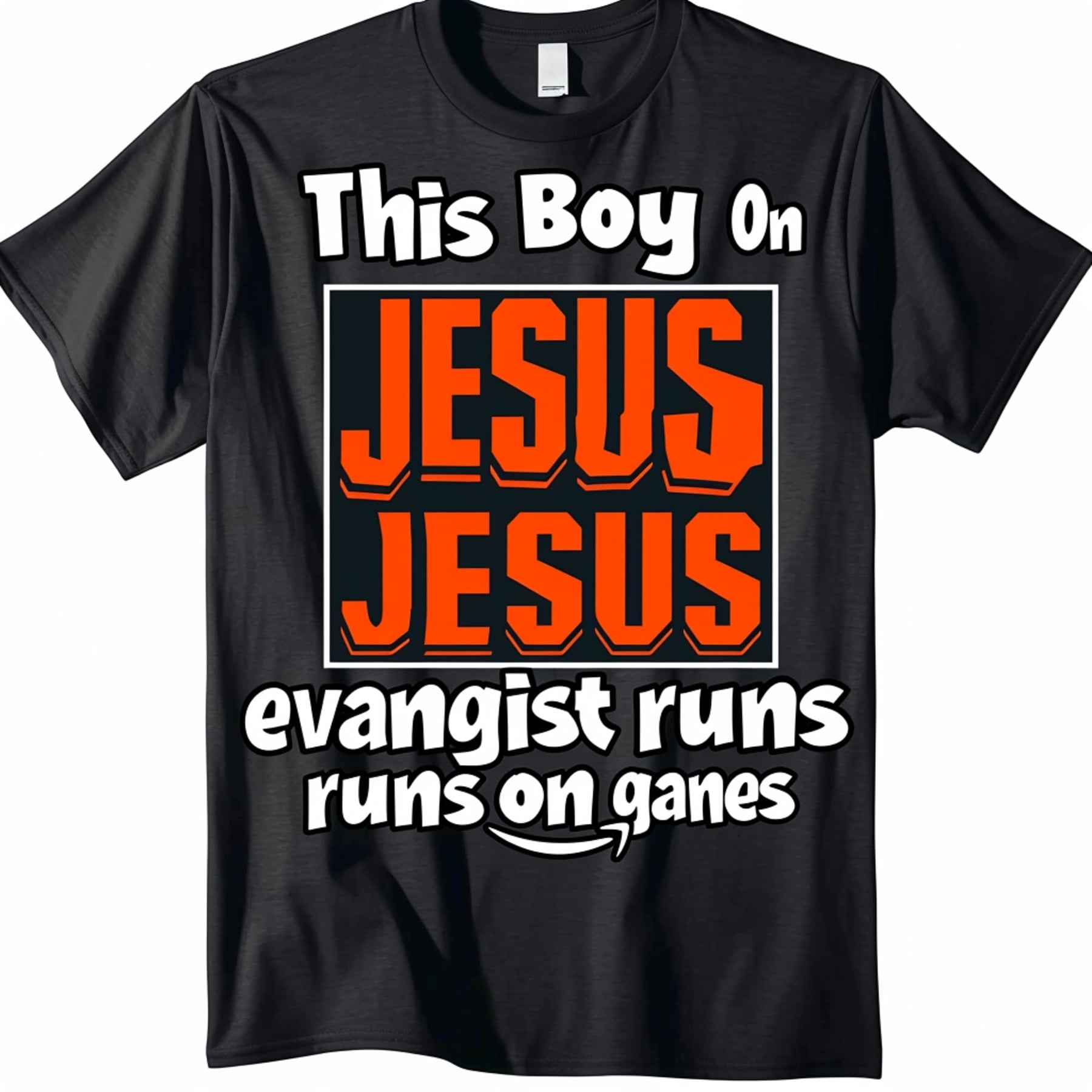 Men's Christian Video Game Controller Tee Cool Gamer Shirt with Message ...