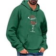thumbnail image 1 of Men's Christmas Hoodie Funny Christmas Sweater Xmas Holiday Long Sleeve Casual Pullover, 1 of 3