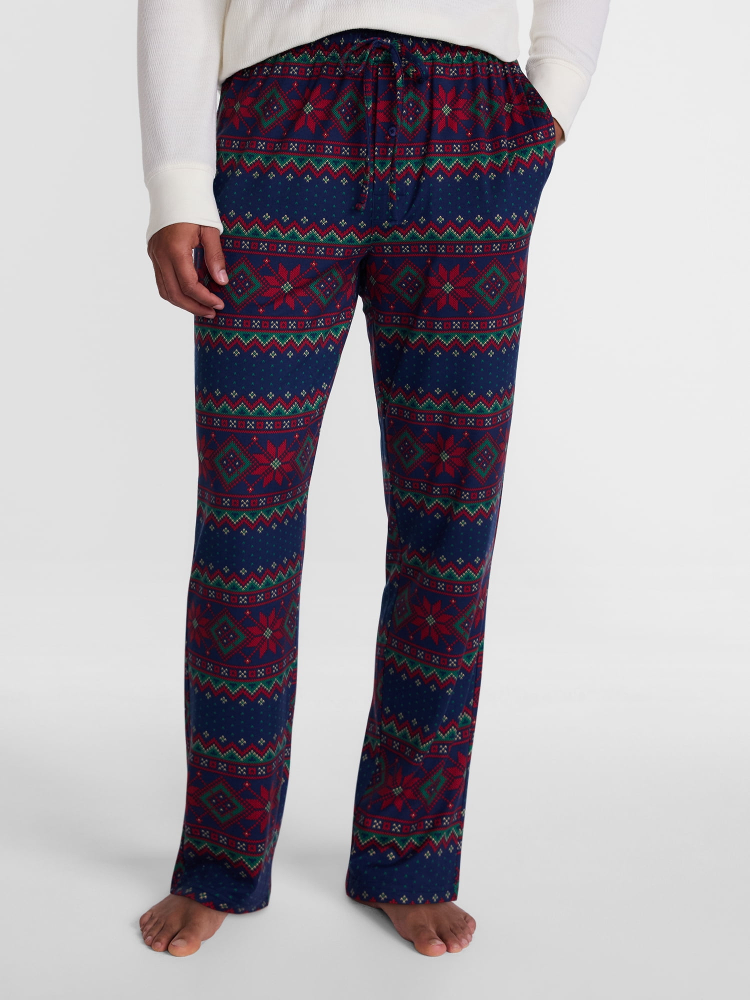 Men's Christmas Print Fleece Sleep Pants from Holiday Time, Sizes S-2XL