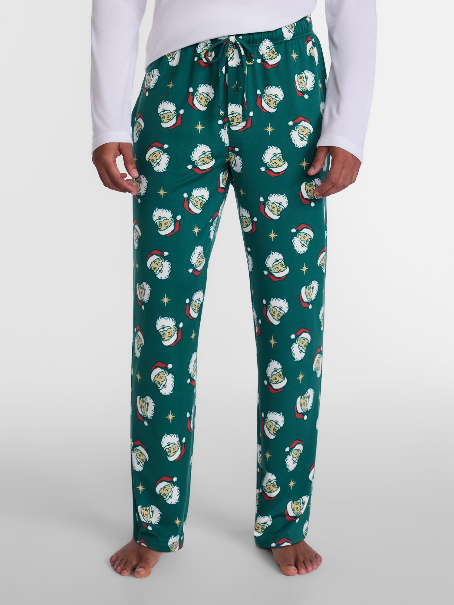 Men's Christmas Print Fleece Sleep Pants from Holiday Time, Sizes S-2XL