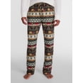 thumbnail image 1 of Men's Christmas Print Fleece Sleep Pants from Holiday Time, Sizes S-2XL, 1 of 5