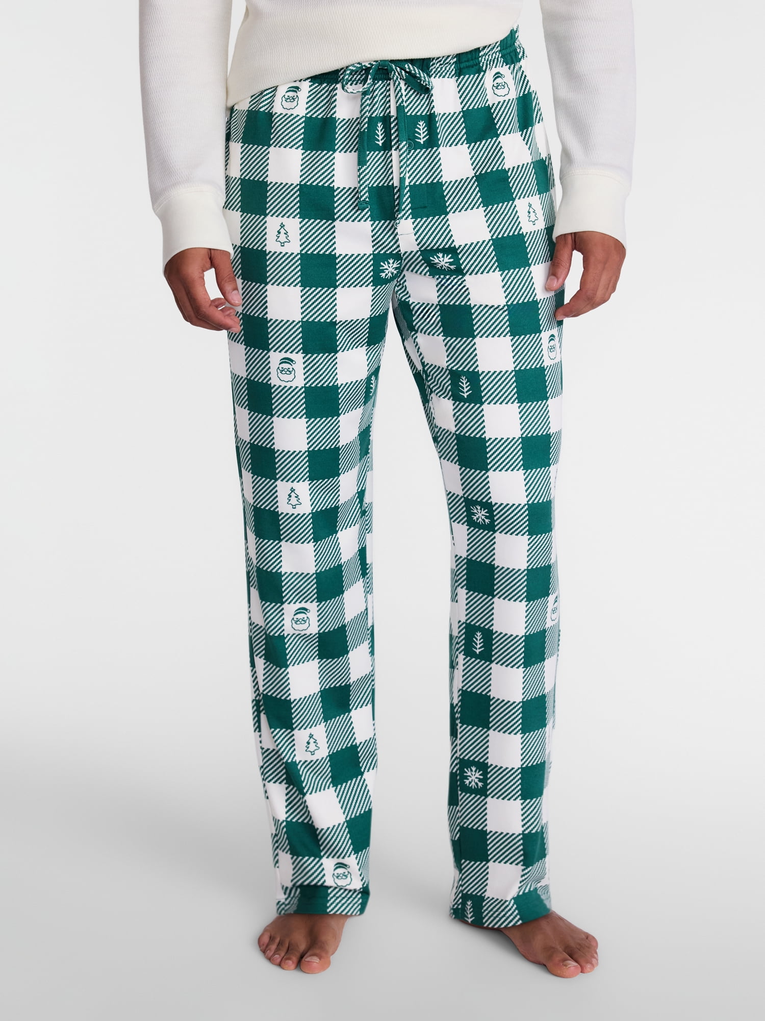 Men's Christmas Print Fleece Sleep Pants from Holiday Time, Sizes S-2XL