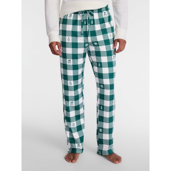 Men's Christmas Print Fleece Sleep Pants from Holiday Time, Sizes S-2XL