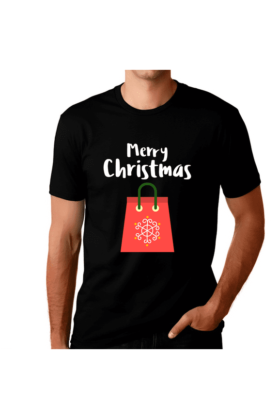 Men’s Christmas Shirt – Festive Holiday Tee , Funny & Casual for Holiday Parties and Family Gatherings