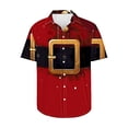 thumbnail image 1 of Men's Christmas Tree Printed Shirt Ugly Christmas Shirts Short Sleeve Button Down Shirt Xmas Blouse Santa Claus Snowflakes Novelty Sweatshirts Xmas Costume Casual Loose Plus Size Shirts, 1 of 5