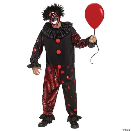 Men's Chrome Clown Costume