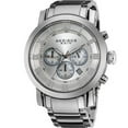 thumbnail image 1 of Men's Chronograph Roman Numeral Stainless Steel Silvertone Bracelet Watch - Silvertone, 1 of 5