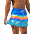 thumbnail image 1 of chubbies Men's Stretch 5.5\&q; Swim Trunks (Flamingo, XXL), 1 of 3