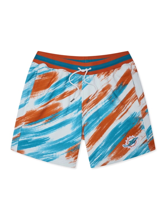 Men's Chubbies Aqua Miami Dolphins Color Blitz Comfort Shorts