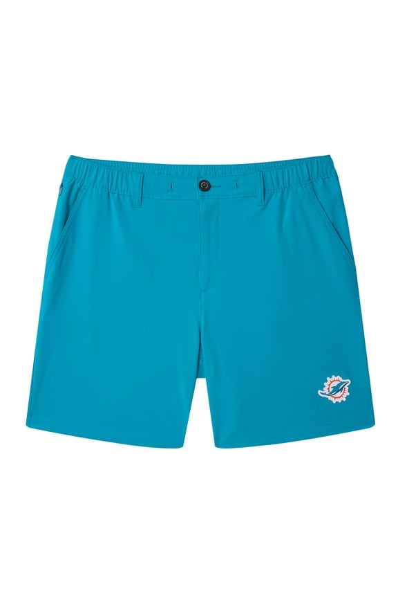 Men's Chubbies  Aqua Miami Dolphins Everywear Shorts