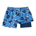 thumbnail image 1 of Men's Chubbies Blue Tennessee Titans Game Day Fit Classic Lined Swim Trunks, 1 of 3