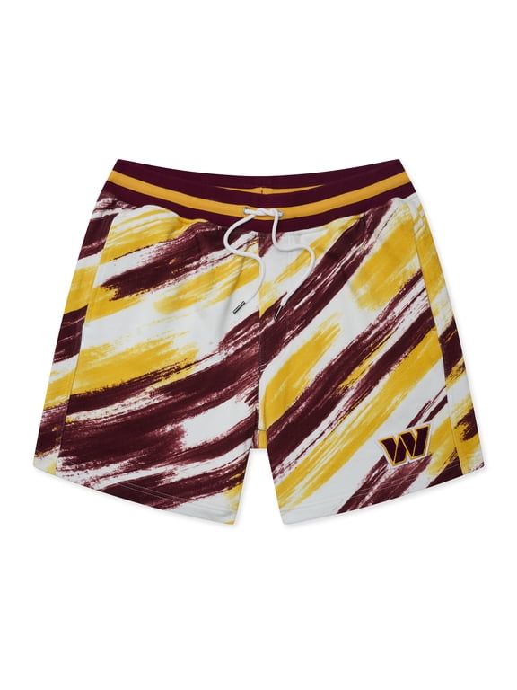 Men's Chubbies Burgundy Washington Commanders Color Blitz Comfort Shorts