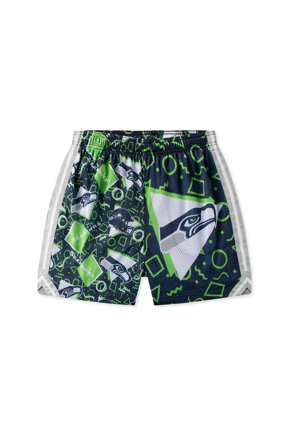 Men's Chubbies College Navy Seattle Seahawks Mesh Shorts
