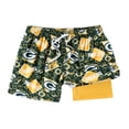 thumbnail image 1 of Men's Chubbies Green Green Bay Packers Game Day Fit Classic Lined Swim Trunks, 1 of 3