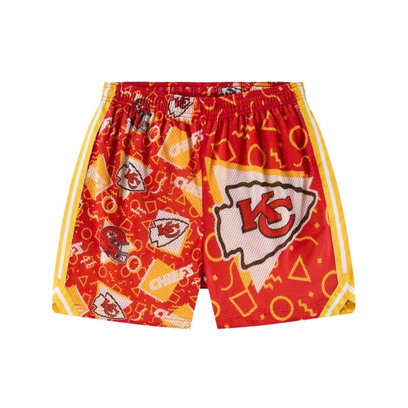 Men's Chubbies Red Kansas City Chiefs Mesh Shorts