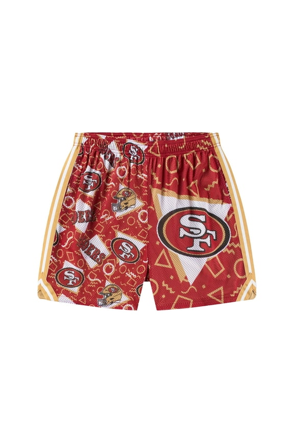 Men's Chubbies Scarlet San Francisco 49ers Mesh Shorts