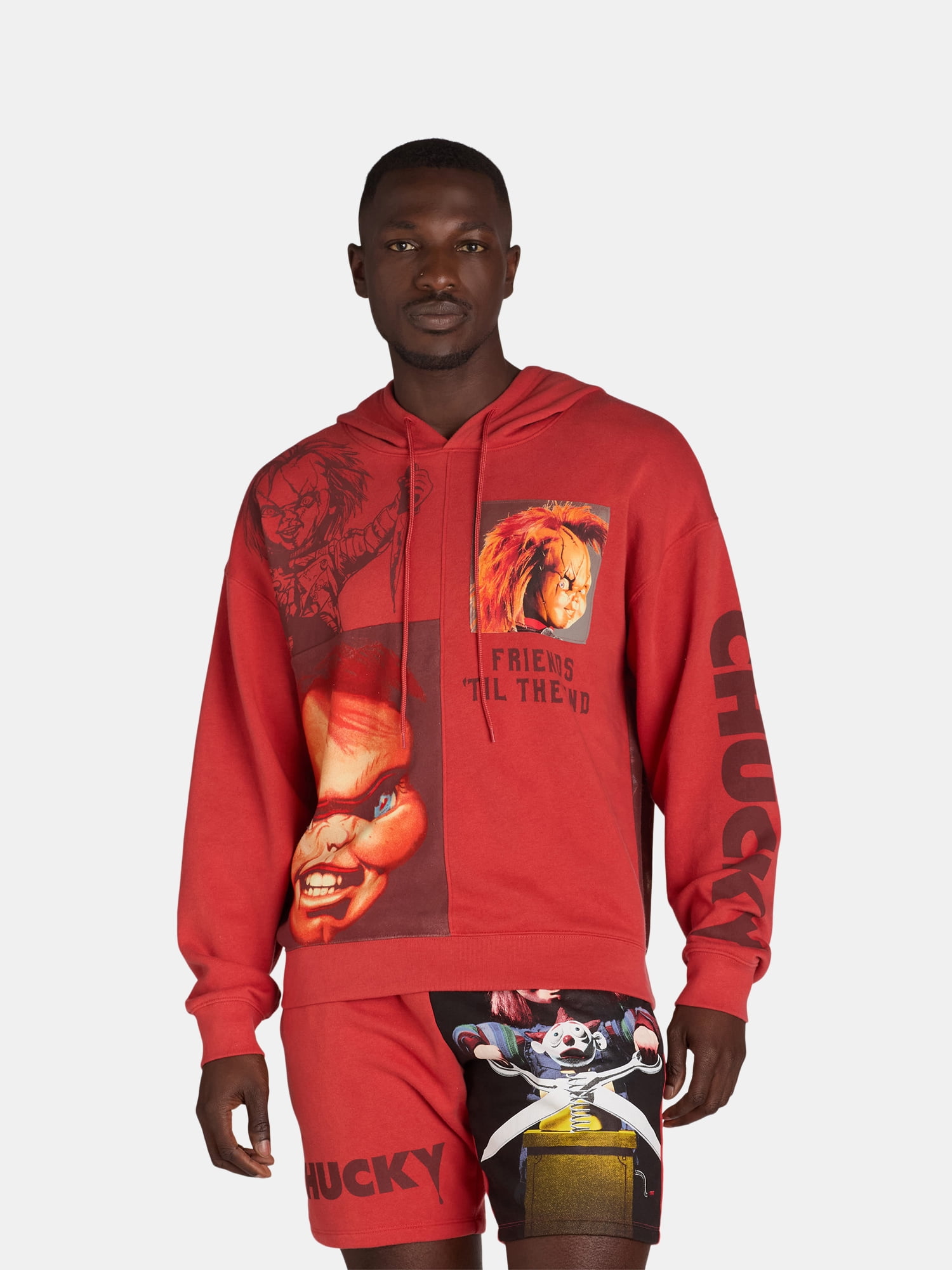 Chucky Men s and Big Men s Graphic Print Hoodie Sizes XS 3XL Walmart