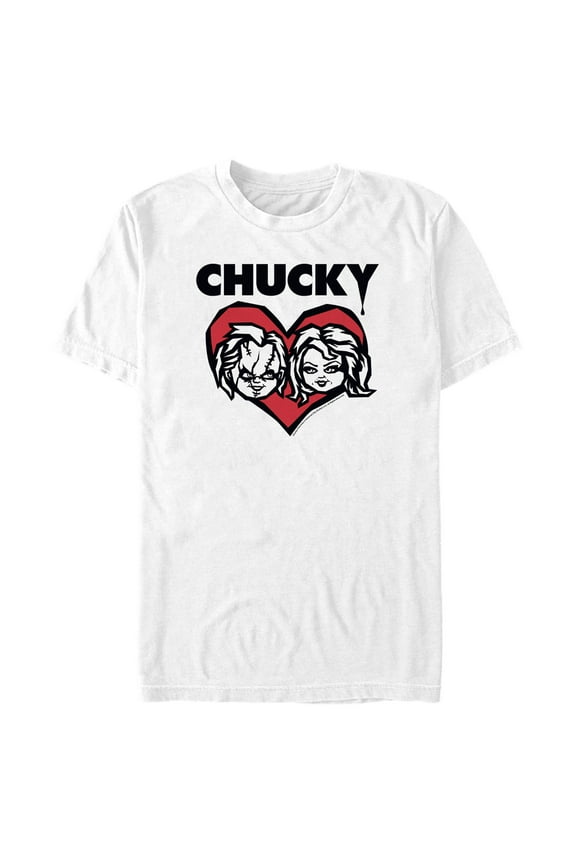 Men's Chucky Duo Heart  Graphic T-Shirt