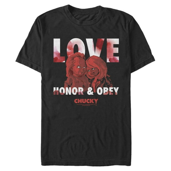 Men's Chucky Love and Obey  Graphic T-Shirt