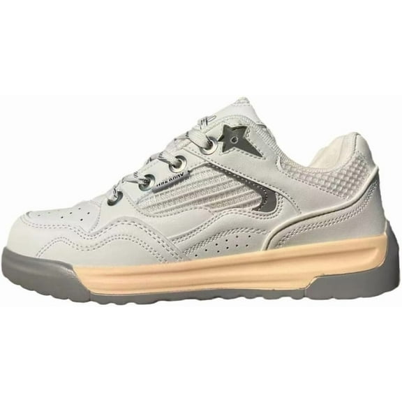 Men's Chunky Sole Sneakers - Fashion Thick Platform Design | Breathable Casual Shoes