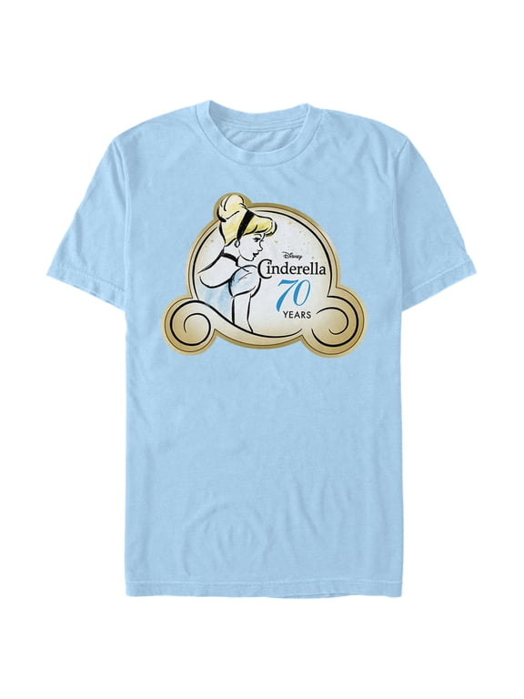Men's Cinderella 70 Years Logo Graphic T-Shirt