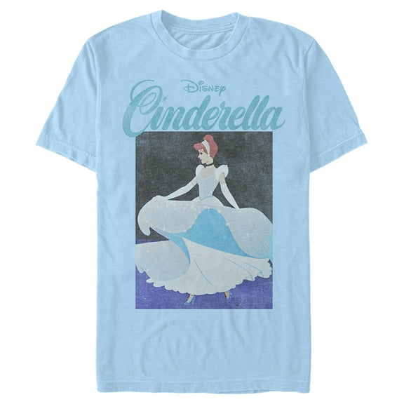 Men's Cinderella Distressed Classic Dress Poster  Graphic T-Shirt