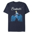 thumbnail image 1 of Men's Cinderella Dress Silhouette Graphic T-Shirt, 1 of 5