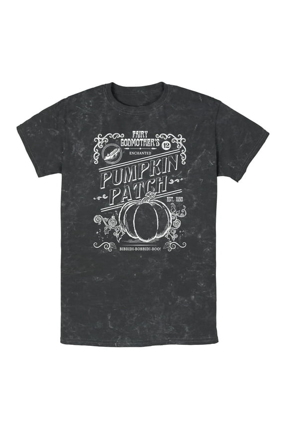 Men's Cinderella Enchanted Pumpkin Patch Graphic T-Shirt