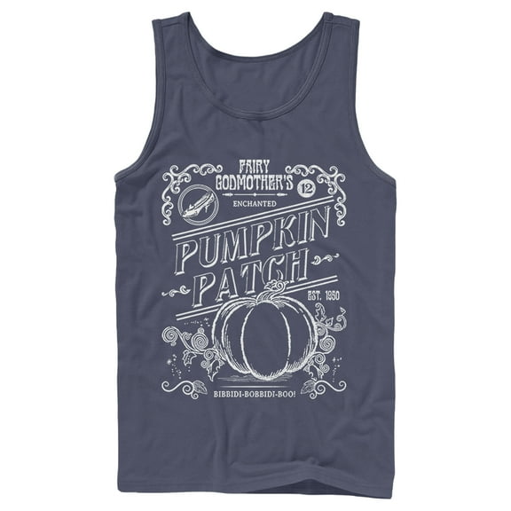 Men's Cinderella Enchanted Pumpkin Patch  Tank Top