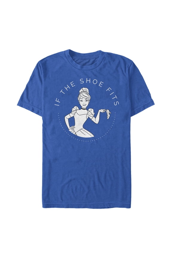 Men's Cinderella If the Shoe Fits Graphic T-Shirt