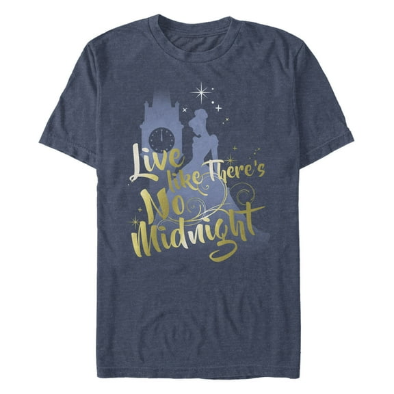 Men's Cinderella Live Like There's No Midnight Graphic T-Shirt