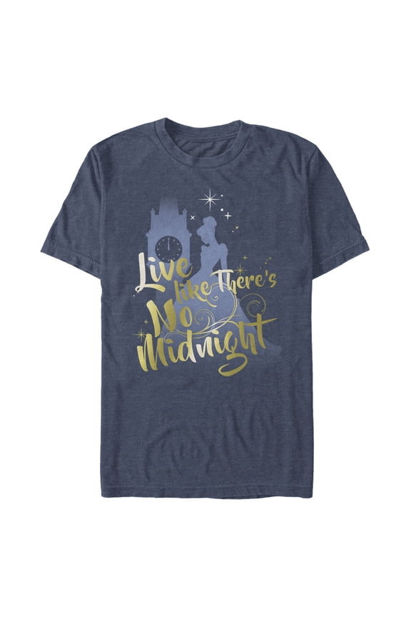 Men's Cinderella Live Like There's No Midnight Graphic T-Shirt