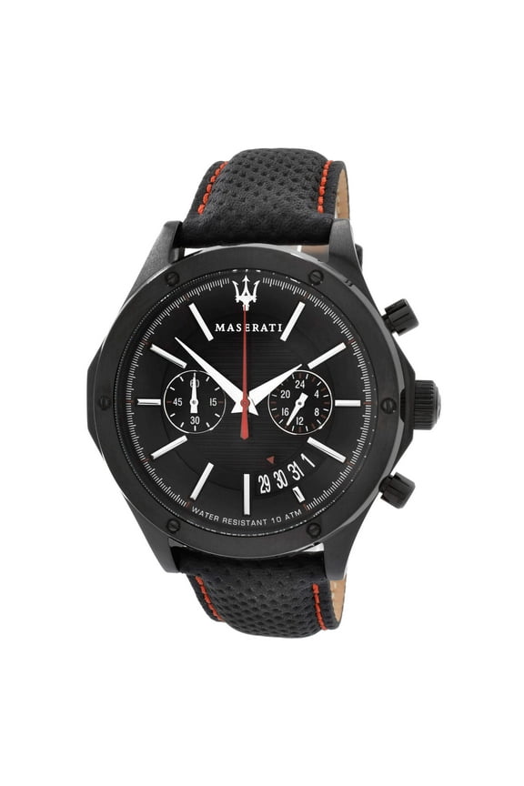 Men's Circuito R8871627004 Black Leather Quartz Fashion Watch