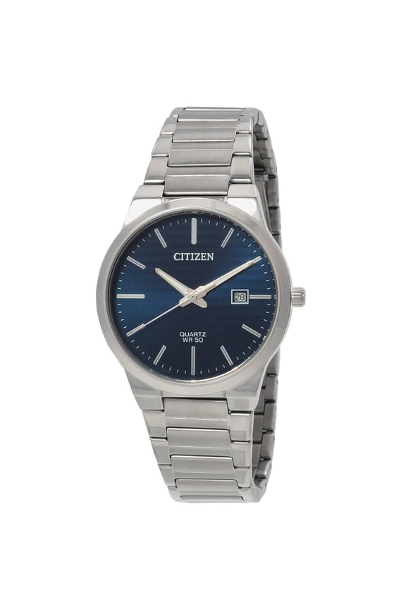 Quartz Blue Dial Stainless Steel Men's Watch BI5060-51L
