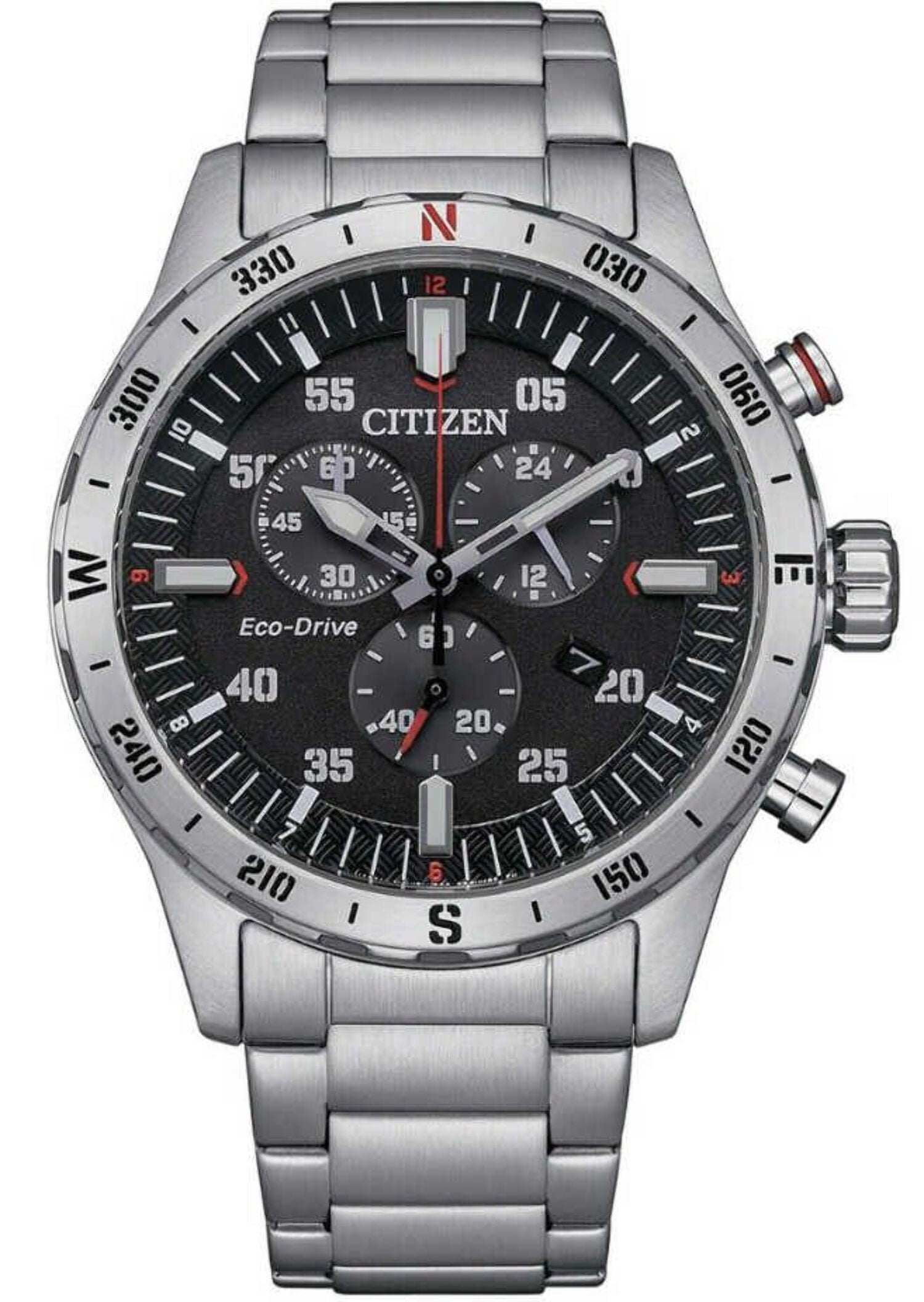 UNKNOWN Men's Citizen Eco-Drive Sport Chronograph Watch AT2520-89E
