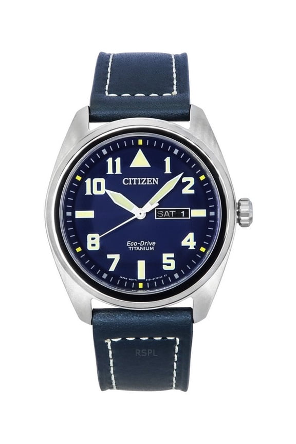 Men's Citizen Eco-Drive Super Titanium Solar Power Watch BM8560-45L