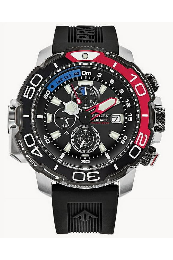 Men's Citizen Promaster Aqualand Diver's Depth Meter Watch BJ2167-03E